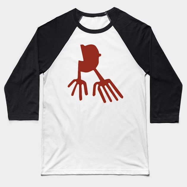 Nazca Lines - NightCrawler Baseball T-Shirt by The Convergence Enigma